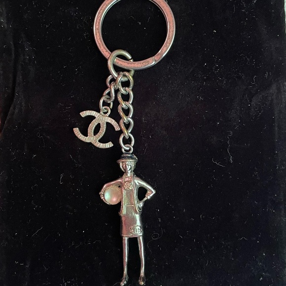 CHANEL Accessories - Authentic CHANEL, CoCo Mademoiselle Key Ring/Charm